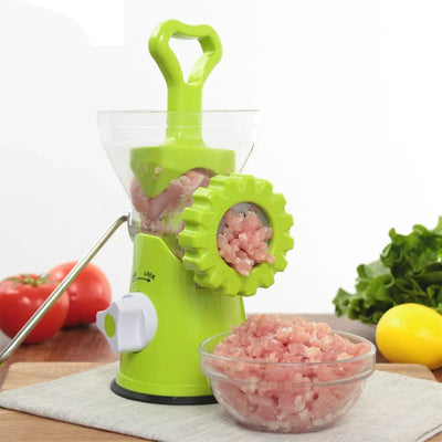 Kitchen Machine Meat Grinder Manual Processors Food Mincer Sausage Maker Stuffer Vegetable Chopper Blender Household  Enema Tool