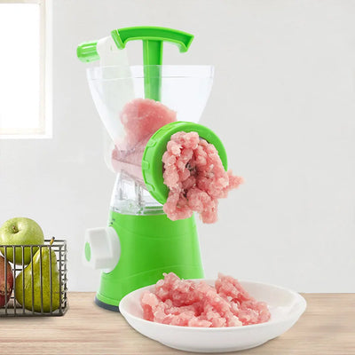 Kitchen Machine Meat Grinder Manual Processors Food Mincer Sausage Maker Stuffer Vegetable Chopper Blender Household  Enema Tool