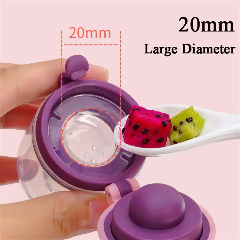 Baby Bite Feeding Bottle Pacifier Baby Learning Shake Food Supplement Feeding Bottle