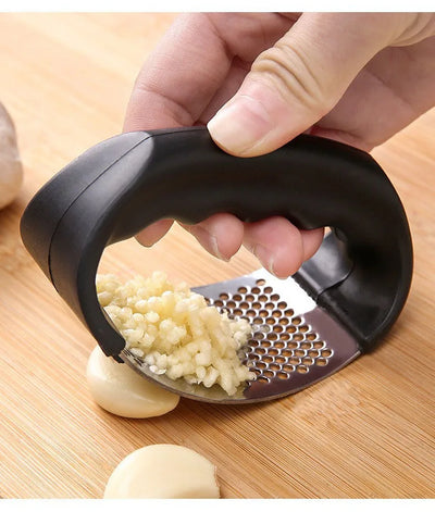 Stainless Steel Garlic Press Crusher Manual Garlic Mincer Chopping Garlic Tool Fruit Vegetable Tools Kitchen Accessories Gadget