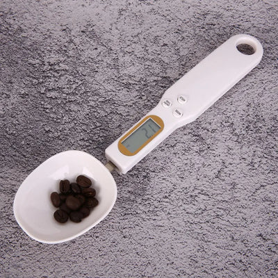 1Pc LCD Digital Measurement Adjustable Weighing Spoon Kitchen Scale Electronic Measuring Spoon Coffee Powder Scale Baking Scale