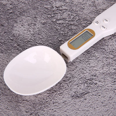 1Pc LCD Digital Measurement Adjustable Weighing Spoon Kitchen Scale Electronic Measuring Spoon Coffee Powder Scale Baking Scale