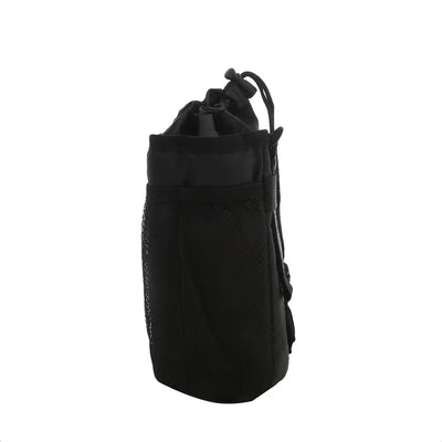 Bicycle Bag Bike Bottle Holder Handlebar Stem Thermal Bag With Mesh Pocket Coffee Cup Holders Cycling Water Bottle Carrier Bag