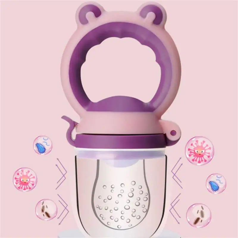 Baby Bite Feeding Bottle Pacifier Baby Learning Shake Food Supplement Feeding Bottle