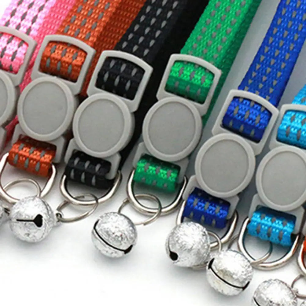 Pet Collar Dog Leash Breakaway with Bell for Training  Breathable Reflective Lightweight Nicely Designed