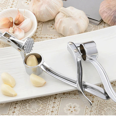 Garlic Press Crusher Mincer Kitchen Stainless Steel Garlic Smasher Squeezer Manual Press Grinding Tool Kitchen Accessories