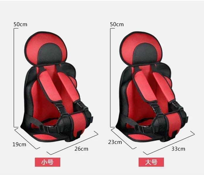 Safety Seats for Children Baby Car Seat Accessories 6 Months To 12 Years Old Breathable Chairs Mats Car Seat Cushion Adjustable