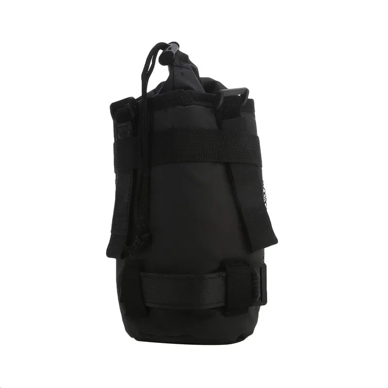 Bicycle Bag Bike Bottle Holder Handlebar Stem Thermal Bag With Mesh Pocket Coffee Cup Holders Cycling Water Bottle Carrier Bag