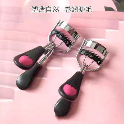 1PC Lady Professional Eyelash Curler With Comb Tweezers Curling Eyelash Clip Cosmetic Eye Beauty Tool