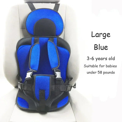 Safety Seats for Children Baby Car Seat Accessories 6 Months To 12 Years Old Breathable Chairs Mats Car Seat Cushion Adjustable