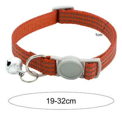 Pet Collar Dog Leash Breakaway with Bell for Training  Breathable Reflective Lightweight Nicely Designed