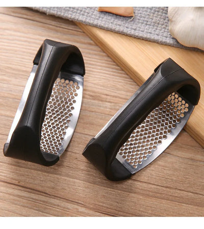 Stainless Steel Garlic Press Crusher Manual Garlic Mincer Chopping Garlic Tool Fruit Vegetable Tools Kitchen Accessories Gadget