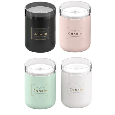 Candle Mist Maker Fogger Atmosphere Light Mini Aroma Diffuser Moisturize Skin Relieve Fatigue Air Freshener Fragrance Home Decor