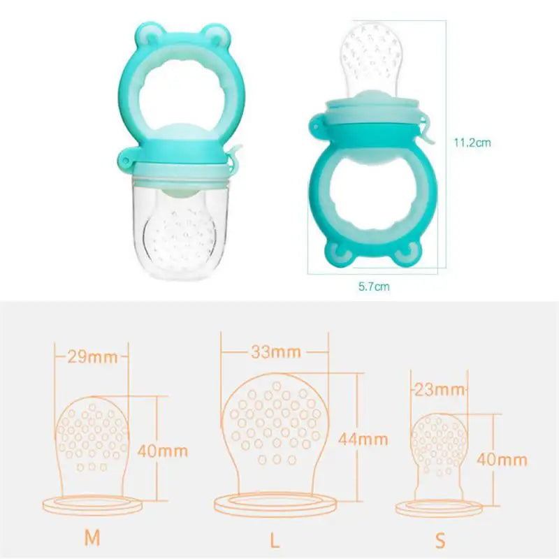 Baby Bite Feeding Bottle Pacifier Baby Learning Shake Food Supplement Feeding Bottle